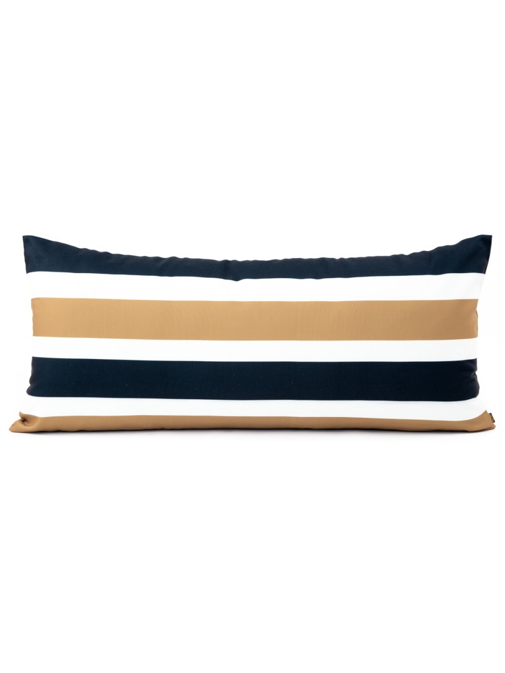 Coussin d'extérieuravec des sobres et larges rayures Kos