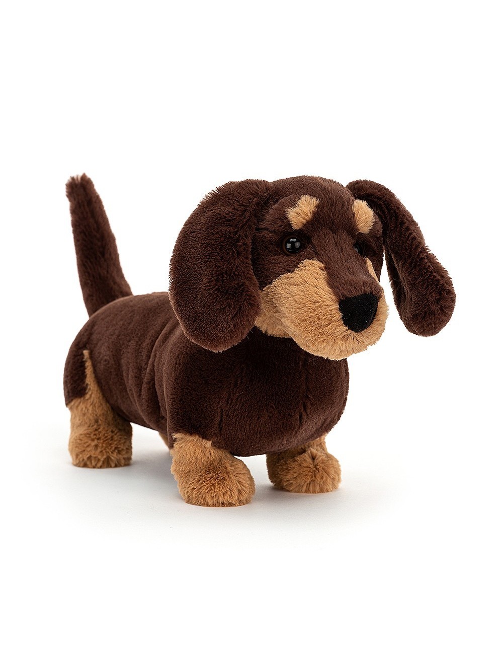 Peluche CHIEN SAUCISSE OTTO - TAILLE UNIQUE - H17 X L9 CM