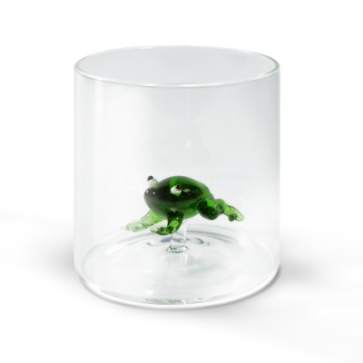 GOBELET EN VERRE BOROSILIC GRENOUILLE 250ML