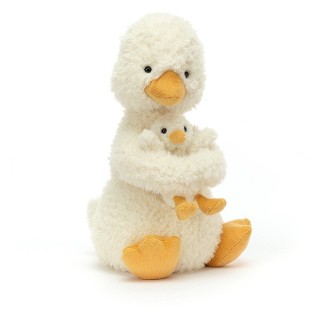 Peluche Huddles Le Canard et son petit