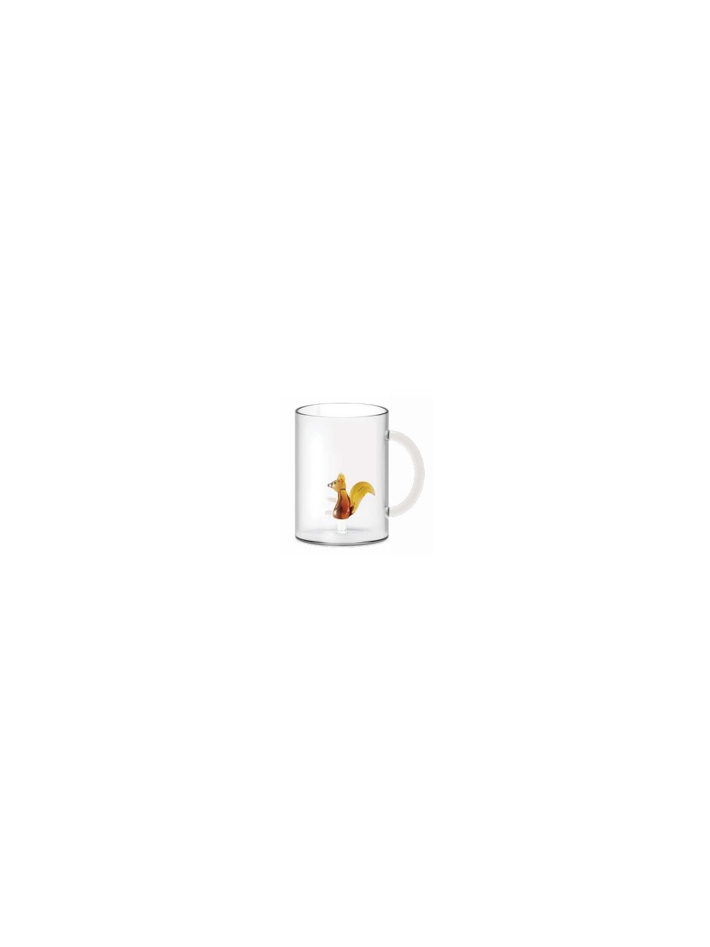 MUG EN VERRE BOROSILICATE ECUREUIL 420ml