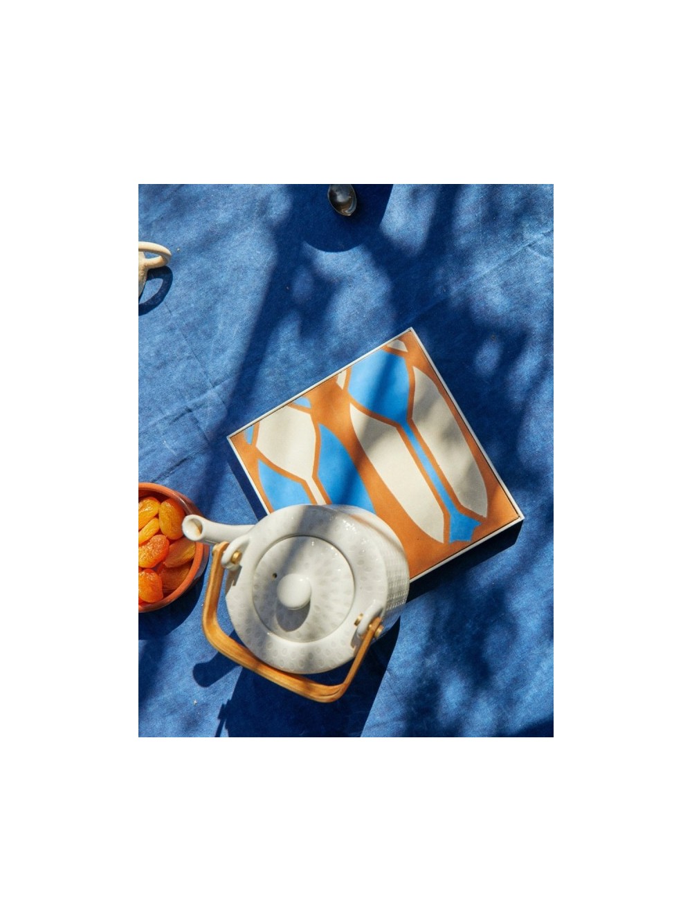 DESSOUS DE PLAT MUETTE BLEU OUTREMER