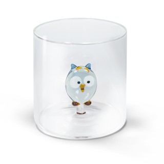 GOBELET EN VERRE BOROSILIC CHOUETTE 250ML