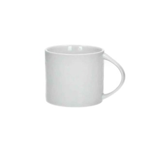 PORCELINO WHITE - mug - porcelaine - DIA 9 x H 8,1 cm - blanc