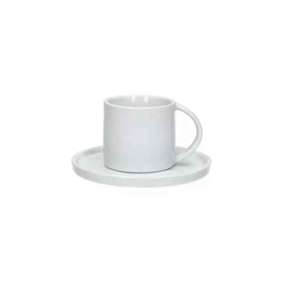 PORCELINO WHITE - tasse & soucoupe - porcelaine - DIA 11,5 x H 7,2 cm 