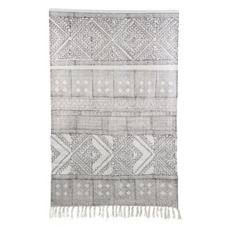 TAPIS SPRING BLACK WHITE 180x180