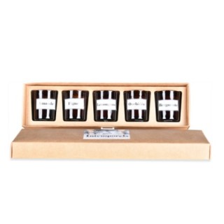 Coffret de 5 bougies Intemporels