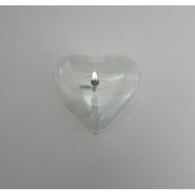 LAMPE A HUILE COEUR M HEART