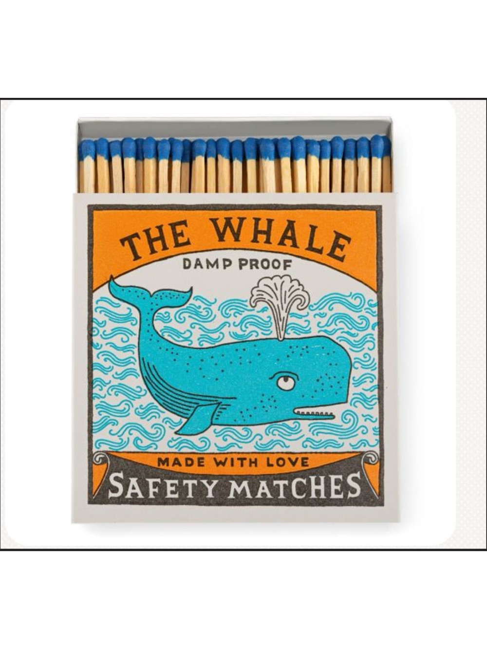 BOITE D'ALLUMETTES "THE WHALE"