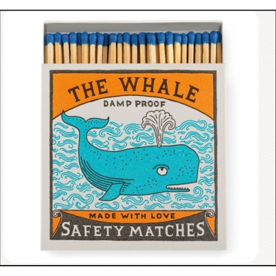 BOITE D'ALLUMETTES "THE WHALE"