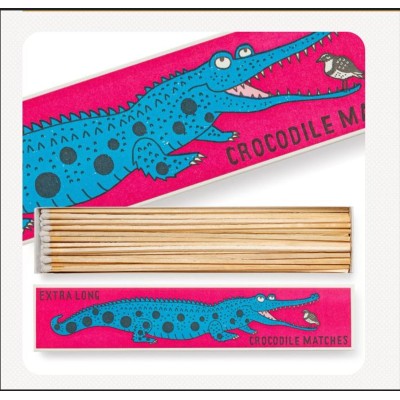 BOITE D'ALLUMETTES LONGUES "CROCODILE"