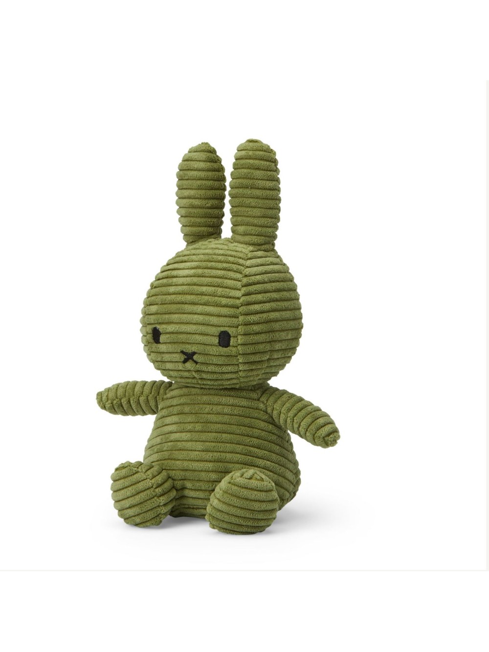 Miffy Velours Côtelé VERT  ECO 23cm