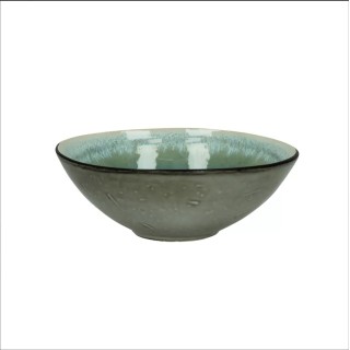Assiette à soupe aqua - Kimo Ø 18 cm