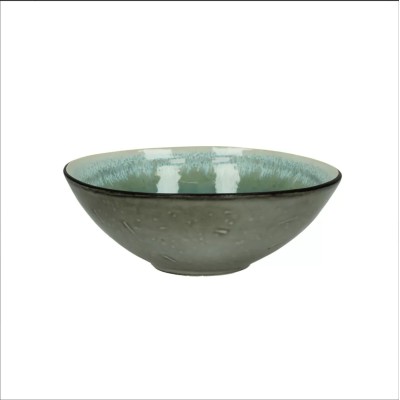 Assiette à soupe aqua - Kimo Ø 18 cm