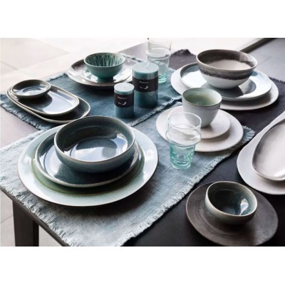 TASSE ET SOUCOUPE GRES AQUA -KIMO