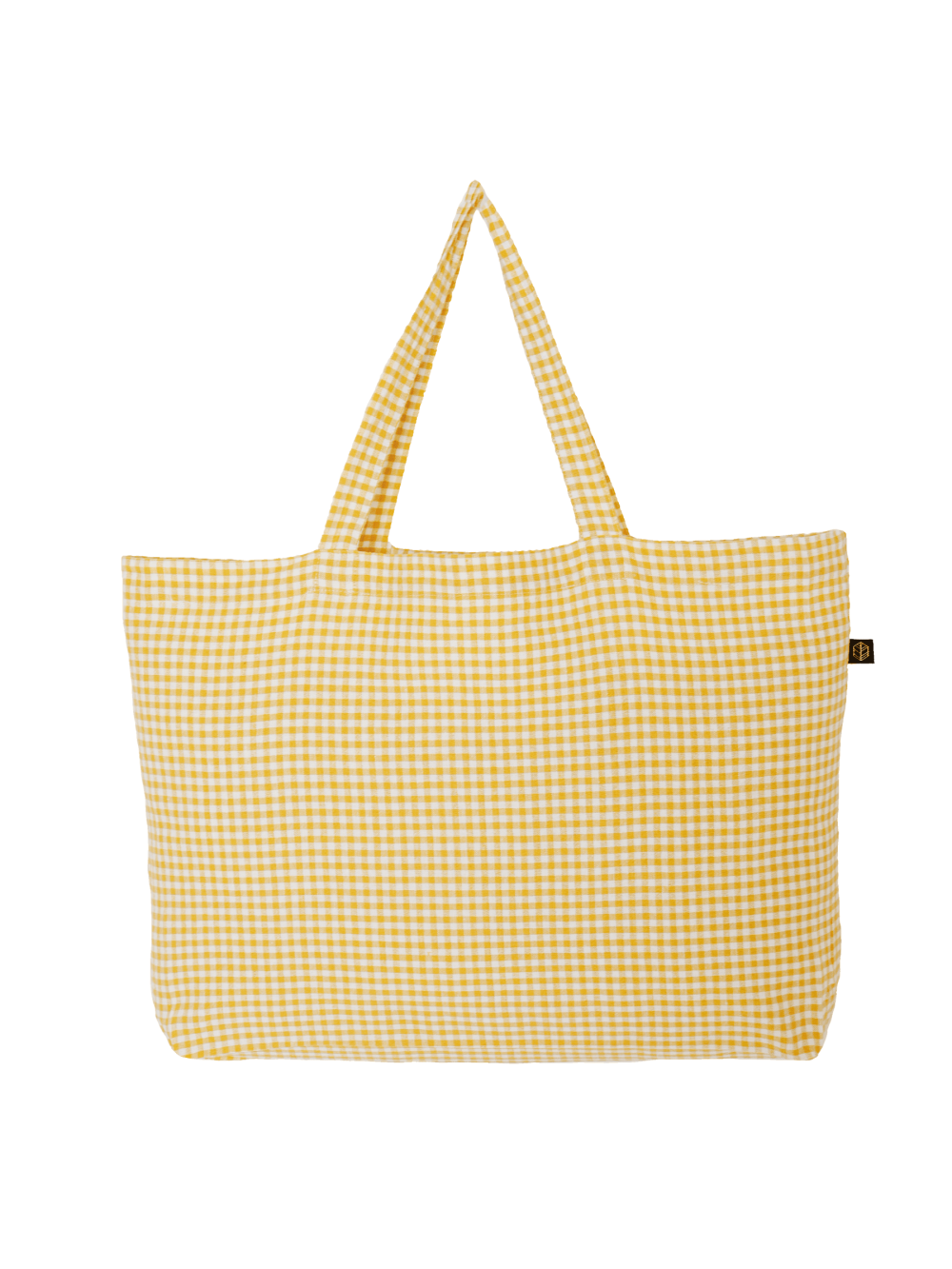 Cabas vichy en lin et coton - Piana II