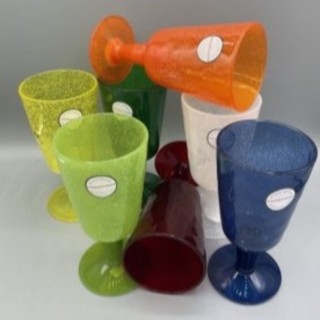 Verre à pied en méthacrylate - Memento