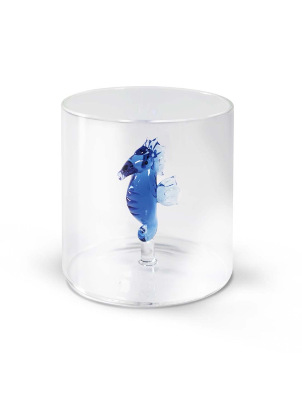 Gobelet en verre - Hippocampe