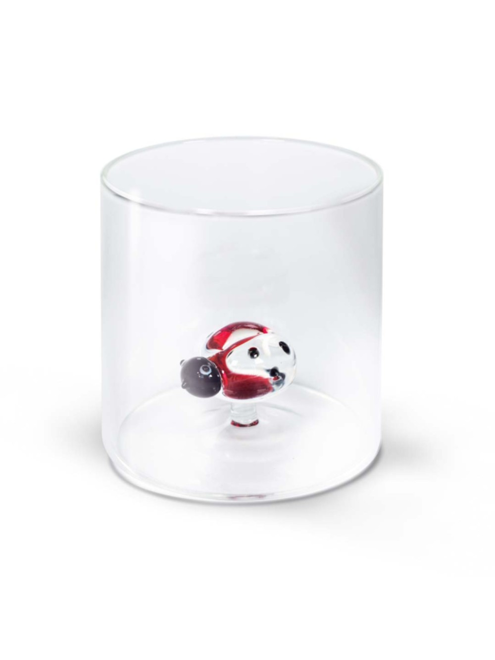 Gobelet en verre - Coccinelle
