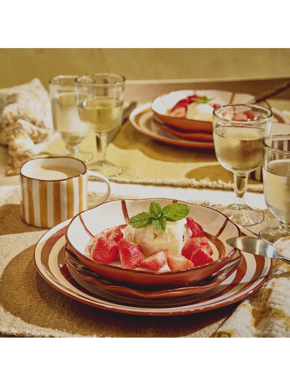 Assiette creuse - Mykonos