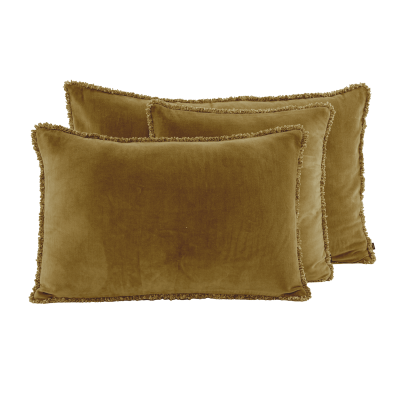 Coussin en velours de coton - Kobe