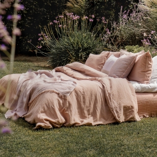 Housse de couette en lin et coton - Limy