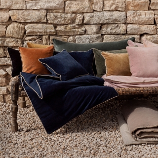 Housse d'édredon en velours - New Delhi