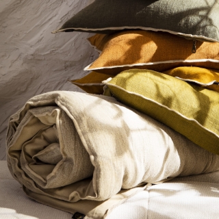 Housse d'édredon en lin - Chennai