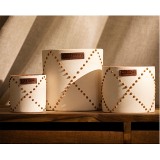 BOUGIE NOMAD  BLANC TERRA - COTE BOUGIE - FRAGANCE DATTES