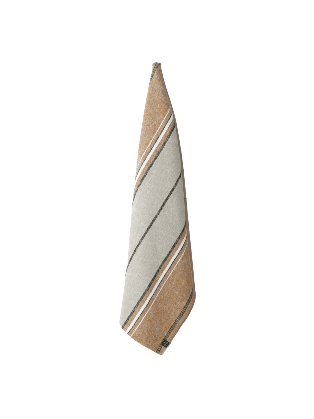Torchon à rayures en lin et coton - Rimini