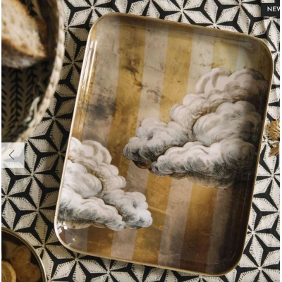 Demi plateau - Nuage 24,5 x 19 cm, H 1 cm