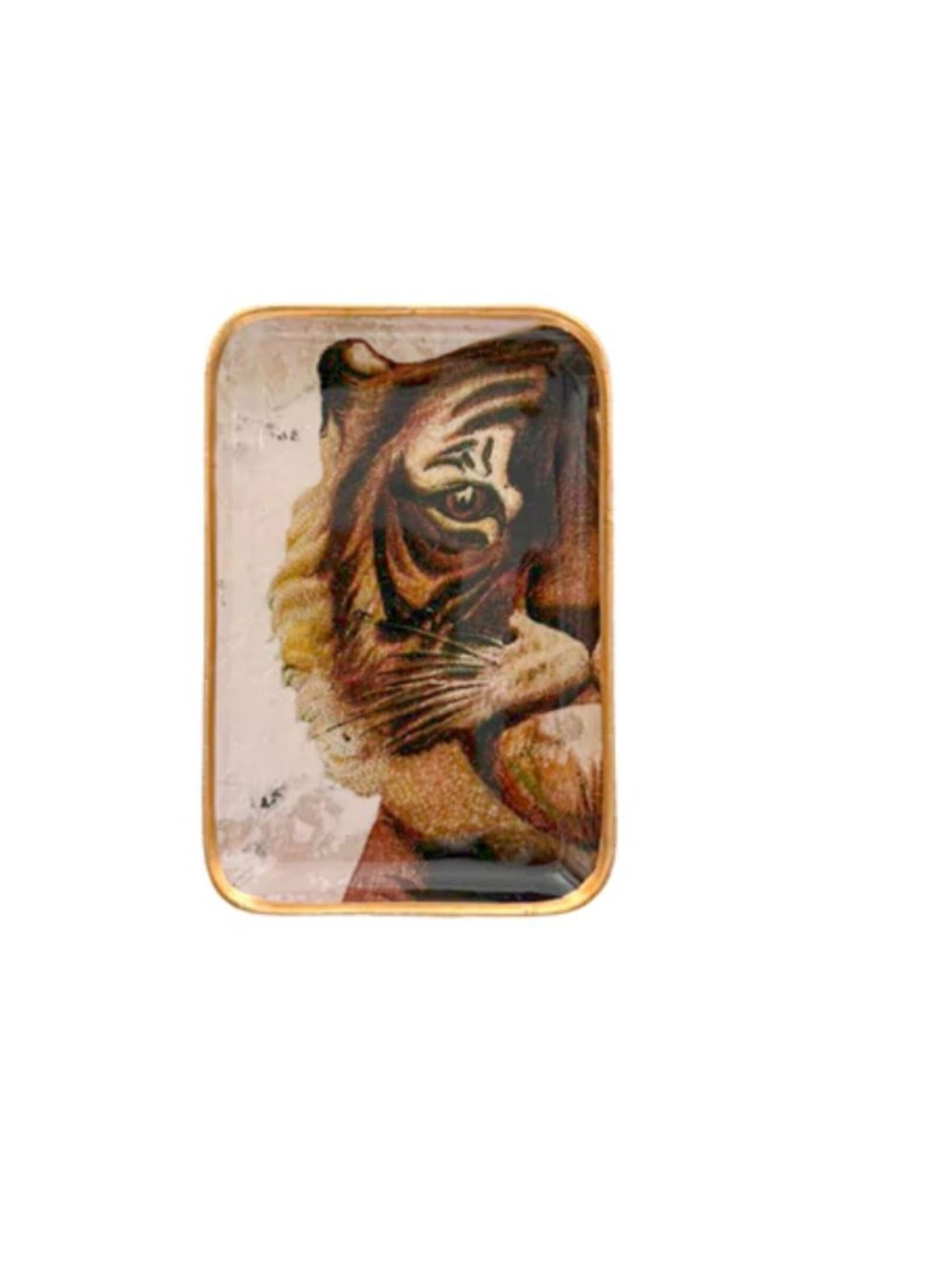 Plateau solo - Tigre  15,3 x 10 x 1,6 cm