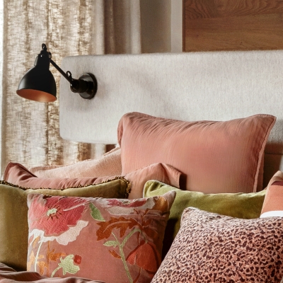 Lot de 2 taies d'oreiller en gaze de coton- Mykonos