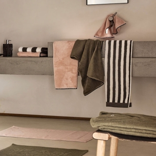 Serviette de toilette en éponge 50x100 cm - Santorini