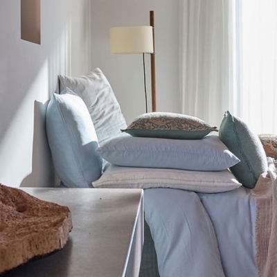 Taie d'oreiller en 100% lin - Leria Haomy