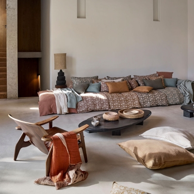 Edredon en lin - Jaipur