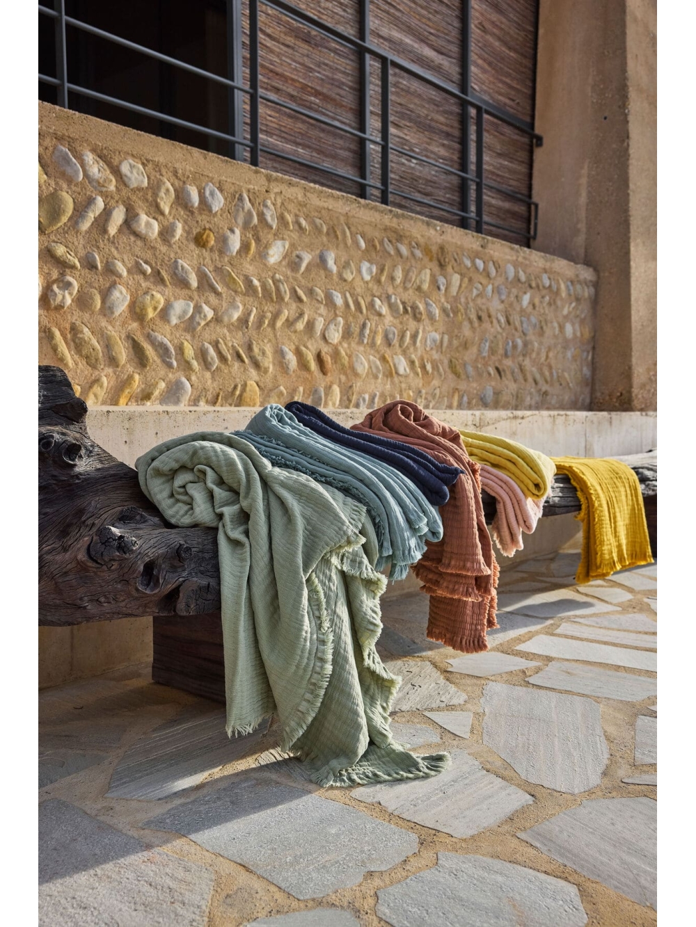 Plaid en coton 130x180 cm - Vanly