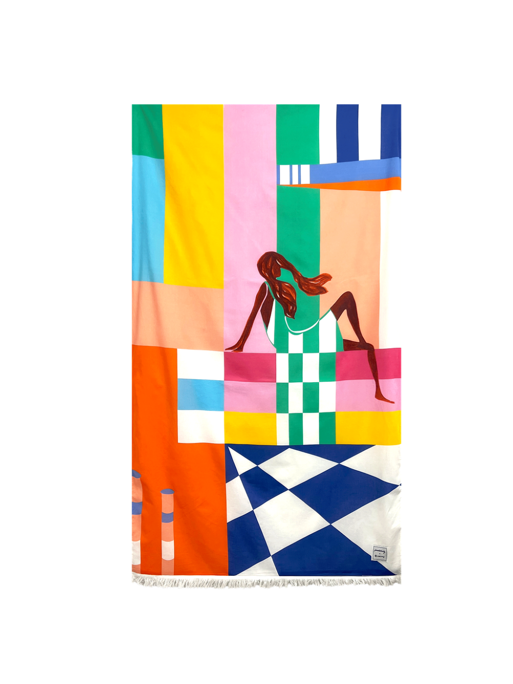 DRAP DE PLAGE BORA BORA  KIKOY