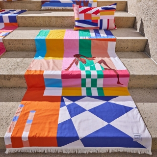 DRAP DE PLAGE BORA BORA  KIKOY