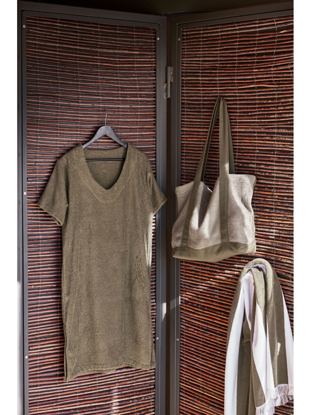 Sac cabas effet tweed - California