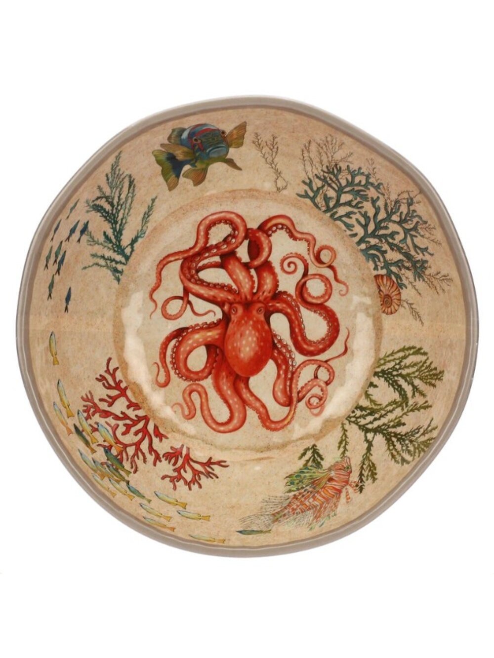 Saladier Sea Life - Melamine, Ø 36 cm