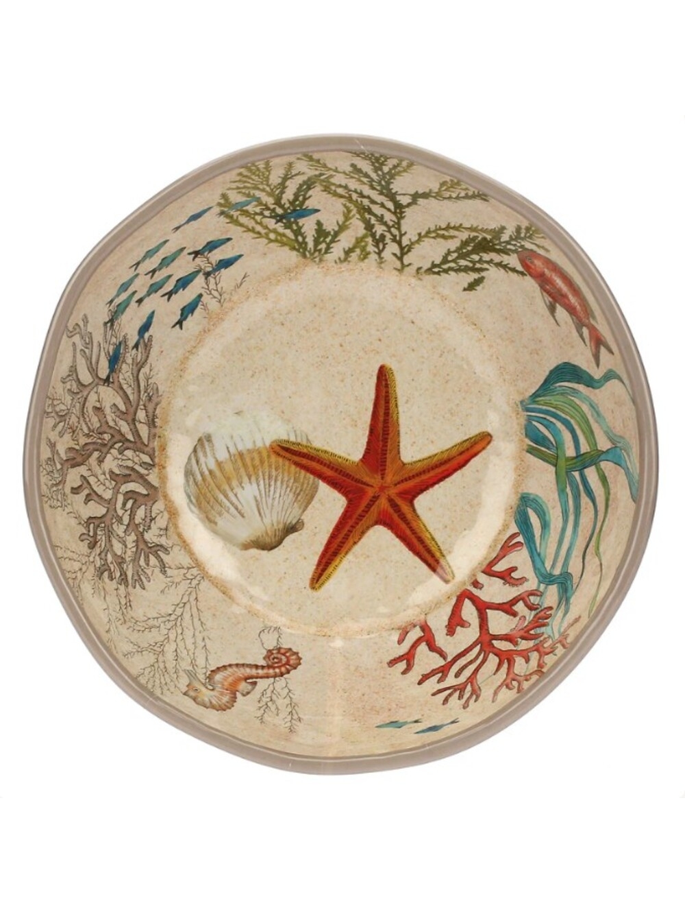 Saladier Sea Life - Melamine, Ø 28 cm