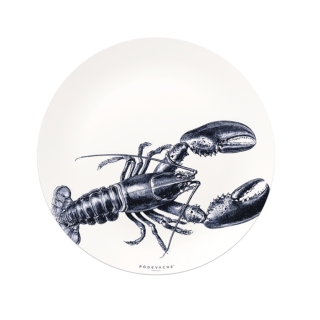 SET DE TABLE VINYLE ROND PODEVACHE XS Ø38 - HOMARUS HOMARD BLEU - PDV 06254