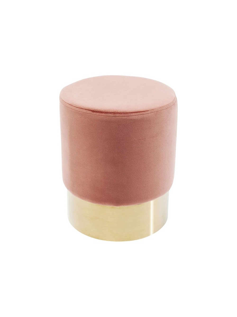 TABOURET CHERRY MAUVE D.35 H.42CM