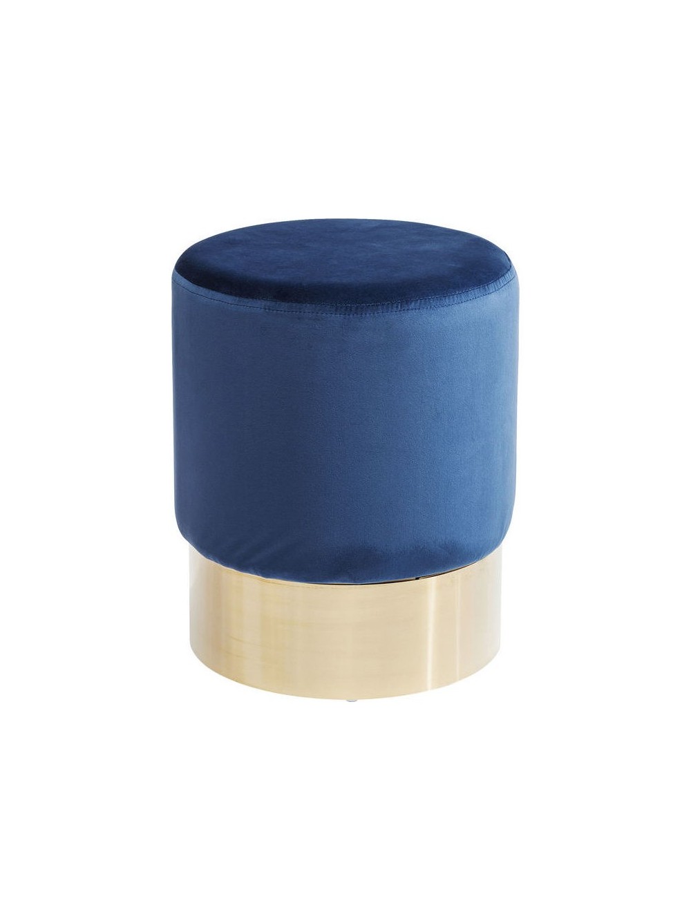 TABOURET CHERRY BLEU D.35 H.42CM