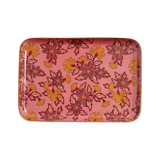 Plateau émaillé 30 cm x 21 cm - Arya malaga