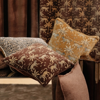 Housse de coussin en velours imprimé - Beria