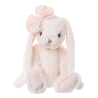 Peluche lapin blanc 40 cm - Lilibet