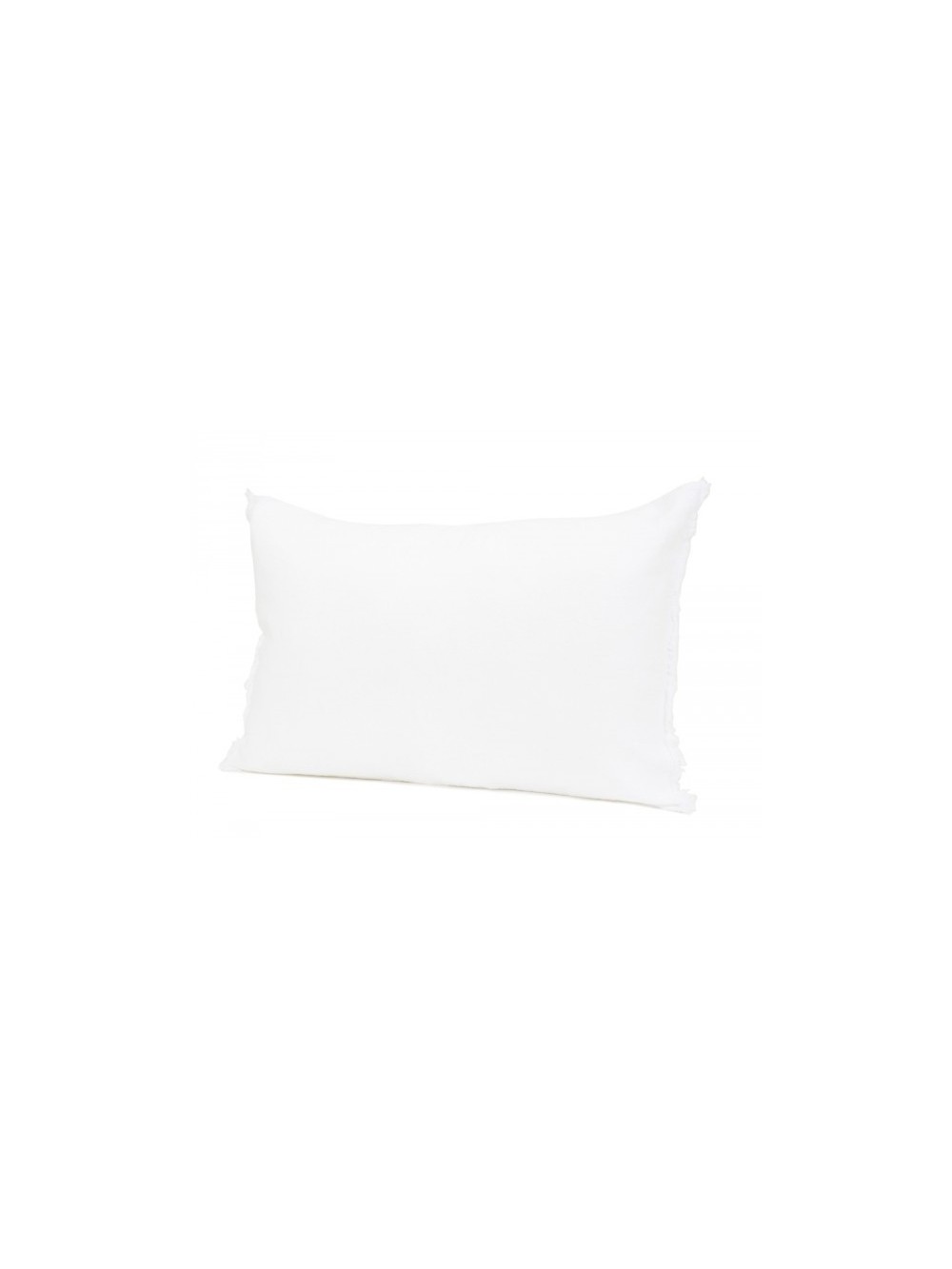 COUSSIN 100% LIN VITI 40X60 BLANC