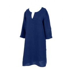 TUNIK NAIS TAILLE S/M INDIGO Tunique lin NAIS TAILLE S/M Harmony - Haomy